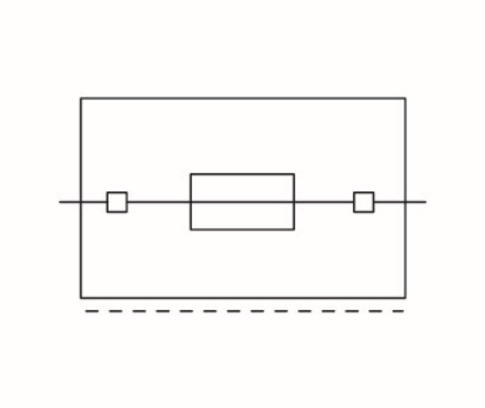 Wago Sicherungsstecker;mit Lasche;für G-Sicherungseinsatz ¼" x 1¼";grau - 2006-931 - 25 Stück-1