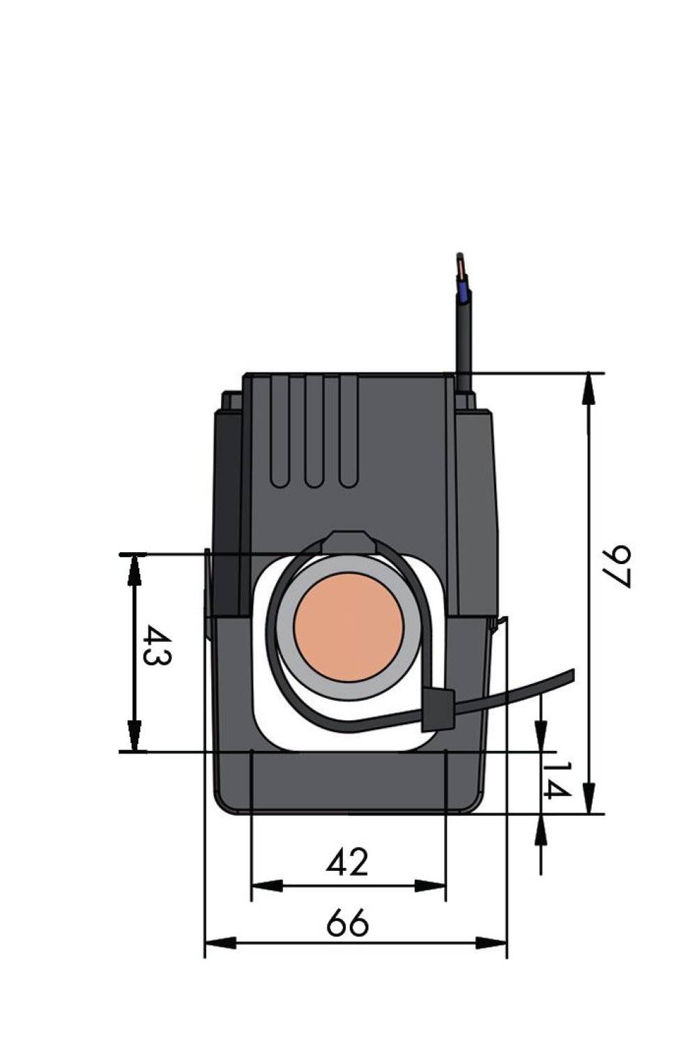 Wago Kabelumbau-Stromwandler;Primärer Bemessungsstrom 800 A;Sekundärer Bemessungsstrom 1 A; - 855-5001/800-000 - 1 Stück-1