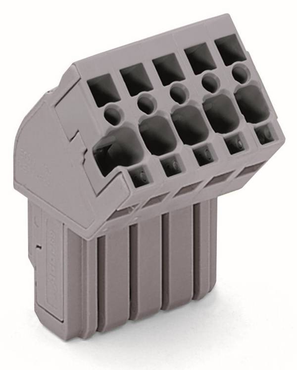 WAGO WINSTA MINI 2-5x1,5 mm² Verbindungsleitung, Buchse - Stecker, 2 polig, weiß