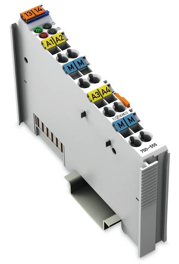 Wago 4-Kanal-Analogausgangmodul 750-555