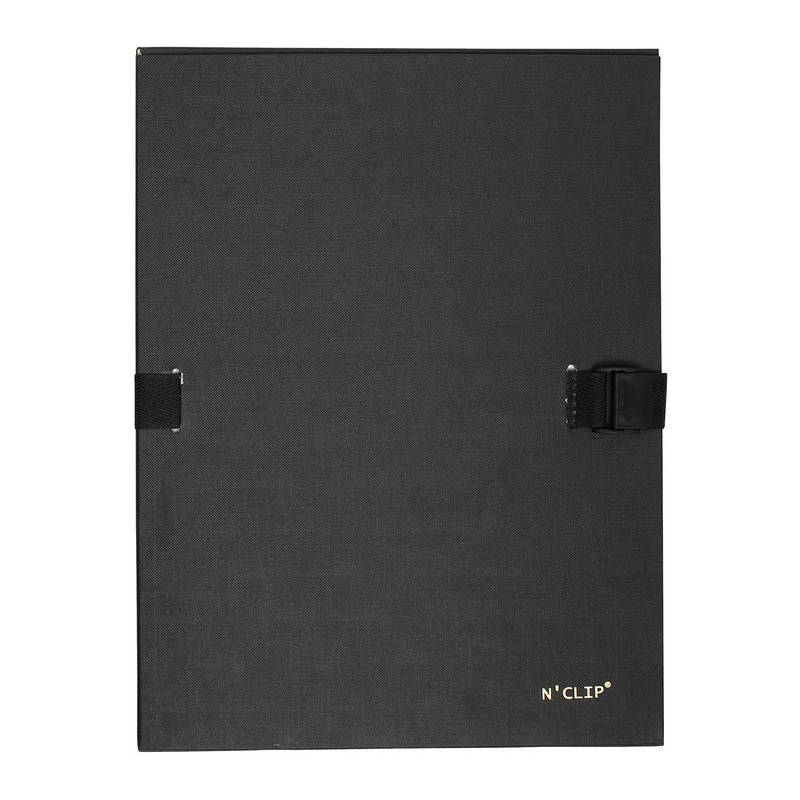 EXACOMPTA Dokumentenmappe N'CLIP, DIN A4, schwarz-0
