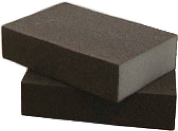 Schleifschwamm 3M 7100307700 Körnung fein Abmessung 98 x 125 x 13 mm Form 4x eckig Schleifmittel Aluminiumoxid 2-seitig