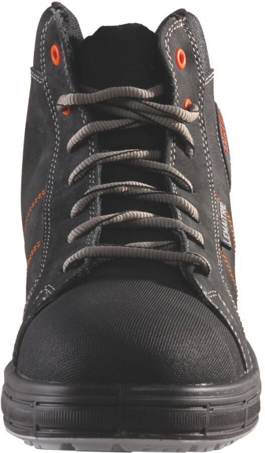 Sicherheitshalbschuh/-hochschuh S3 Soul / Saxo 1975-43 Größe 43 Farbe schwarz, mit grauen und orangefarbenen Nähten Ty-2