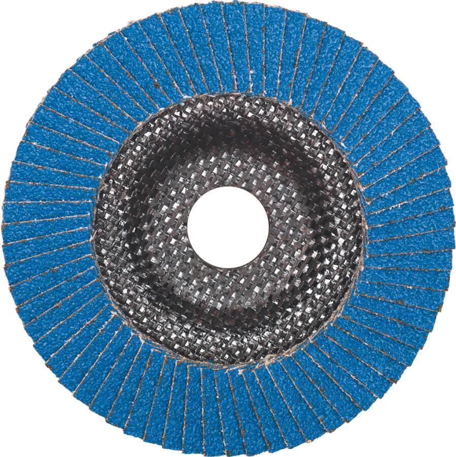 Fächerschleifscheibe Premium - Fast Cut gewölbt 160244 Ø 125 mm Körnung 80 Bohrung 22,23 mm Drehzahl max. 8.600 U/min-1