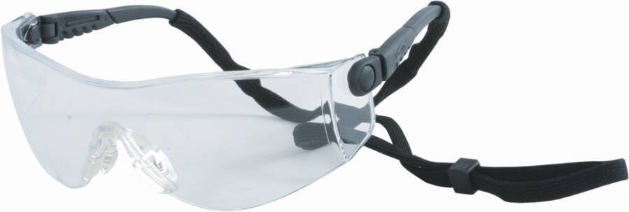 Schutzbrille OP-TEMA™ 1000016 Rahmen schwarz Scheibe klar Scheibenkennzeichnung 2C-1.2 D 1FT Beschichtung Antikratzbesch-0