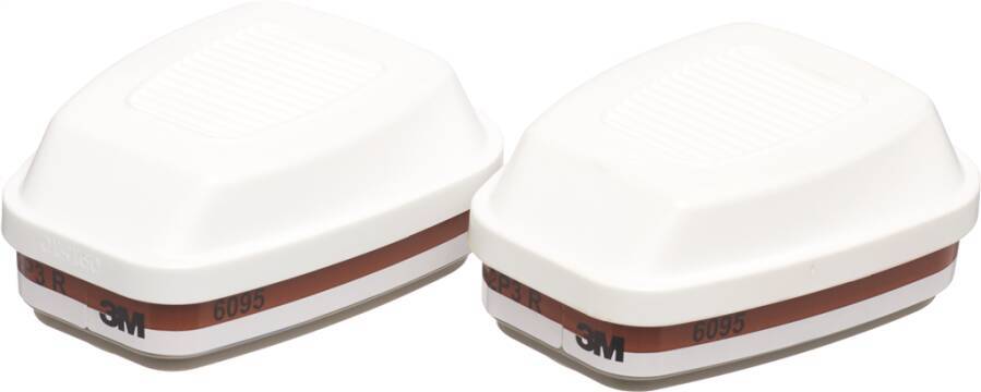 Kombinationsfilter 3M™ gegen Gase, Dämpfe & Partikel 6095 Filter 6095 Schutzstufe A2P3 R Schutz gegen organische Gase &-0