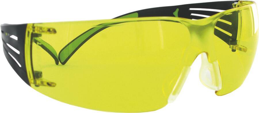 3M Schutzbrille SecureFit, Serie 400, Polycarbonatscheibe grau, Sonnenschutzausführung-1