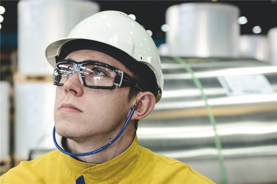 3M Schutzbrille SecureFit, Serie 400, Polycarbonatscheibe grau, Sonnenschutzausführung-2