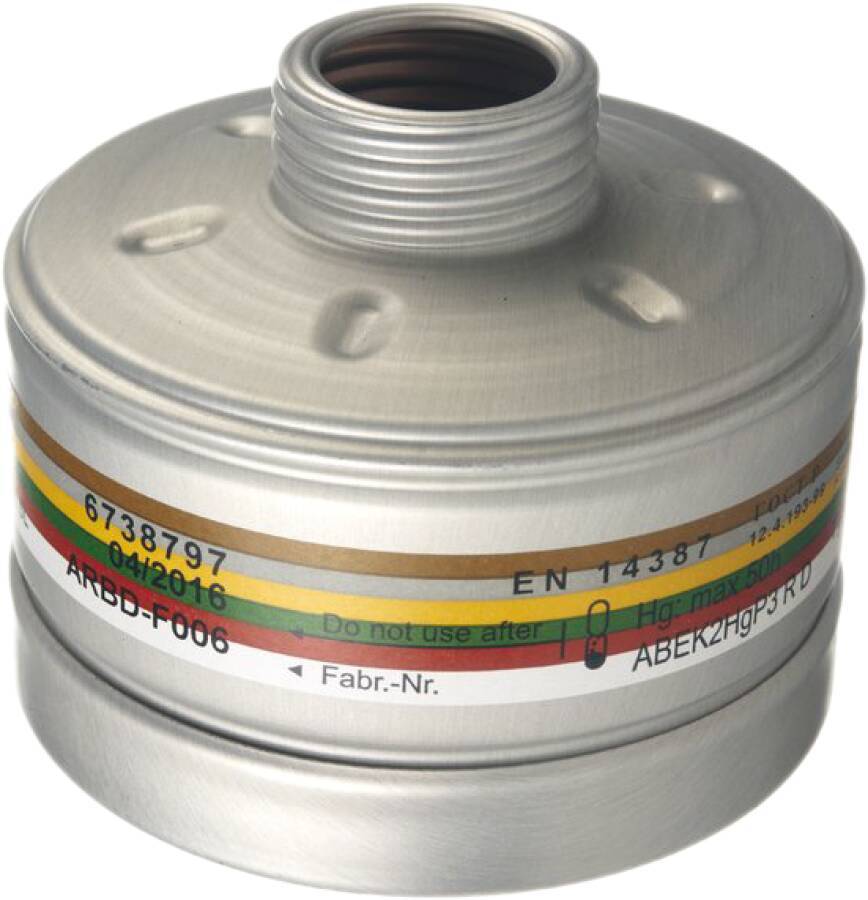 Kombinationsfilter X-plore® Rd40 6738797 Bezeichnung 1140 A2B2E2K2 HgP3RD Schutz gegen Gase und Dämpfe von organische-0