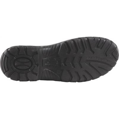 Sicherheitshalbschuh/-hochschuh S3 Douro / Danube 1345-45 Größe 45 Farbe schwarz/braun mit hellgrünen Applikationen Ty-6