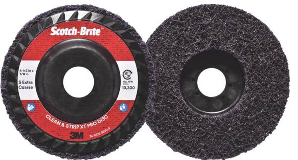 Grobreinigungsscheibe XT RD-Pro mit Glasgewebeteller 51889 Ø 115 mm Drehzahl max. 12.000 U/min