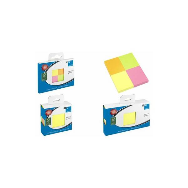 inFO Box Haftnotizen 4,0 x 5,0 cm 1651-39BOX