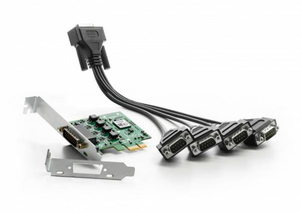 KVASER CAN-FD-PCI-Express-Karte, 4-kanalig, PCIEcan 4xHS (00683-6), CAN-FD-Interface