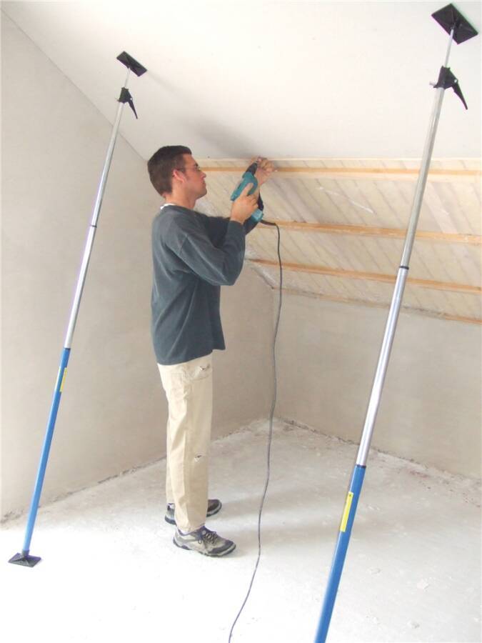 Deckenstütze Quick-Support QS 50 27706 Länge 1150 - 3080 mm Tragkraft 50 kg-2