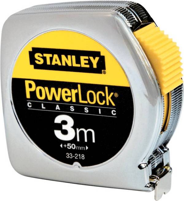 Rollbandmaß Powerlock 0-33-218 Länge 3 m Bandbreite 13 mm Ausführung Stahl beschichtet