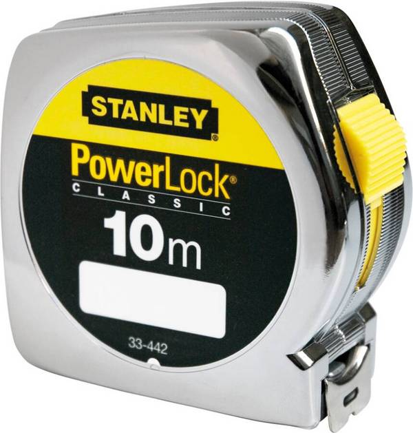 Rollbandmaß Powerlock 0-33-442 Länge 10 m Bandbreite 25 mm Ausführung Stahl beschichtet