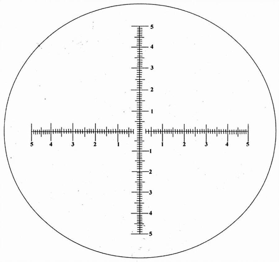 Präzisions-Messlupe mit Skalierung und LED-Beleuchtung 3591220 Maße (H x Ø) 30 x 37 mm Messbereich 10 mm Vergrößerung 20-1