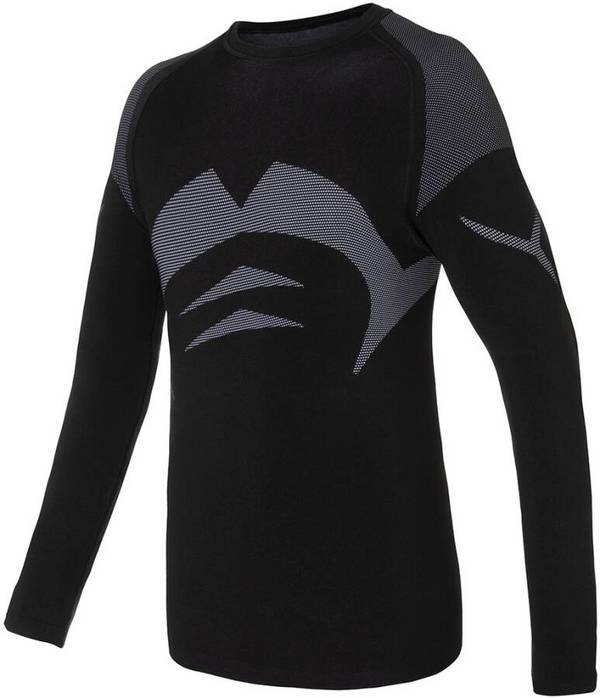 Funktionsunterhemd Langarm 80169213-9997-L-XL Größe L/XL Farbe schwarz / anthrazit