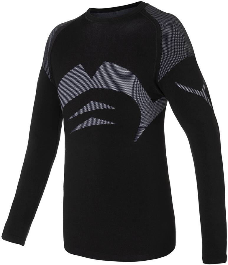 Funktionsunterhemd Langarm 80169213-9997-L-XL Größe L/XL Farbe schwarz / anthrazit-0