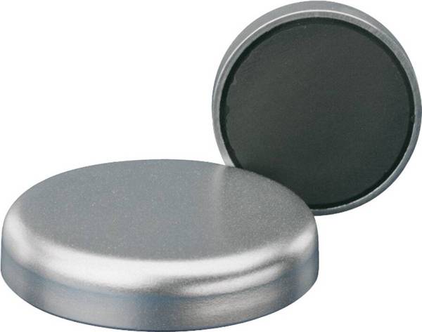Magnetflachgreifer ohne Gewindebuchse 2524010 Haftkraft 4 N Ø (d) 10 mm Höhe (h) 4,5 mm
