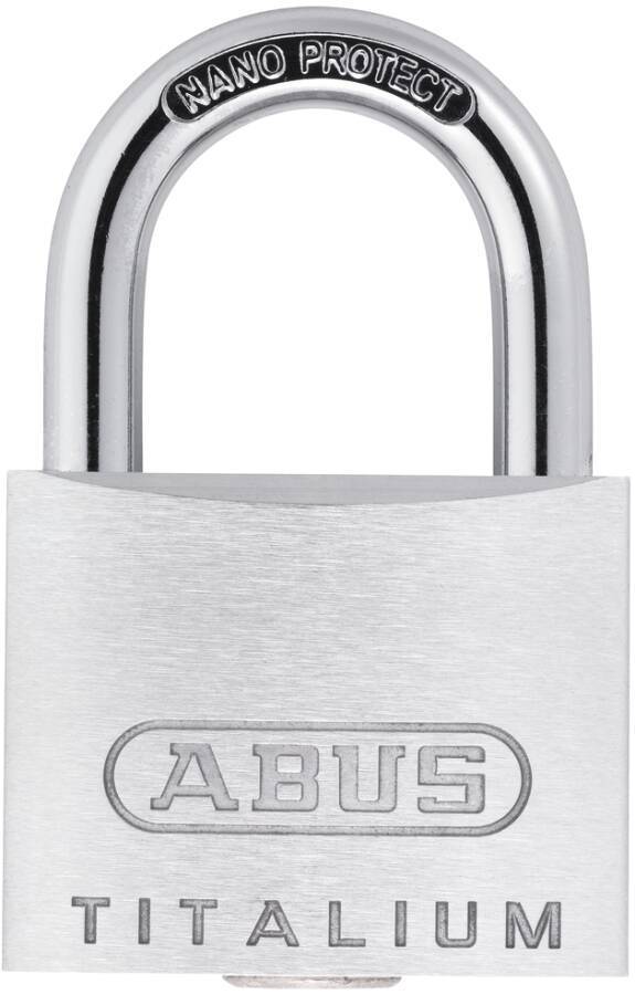 Vorhangschlösser TITALIUM™ 56960 Typ TITALIUM Bügelhöhe 23 mm Bügelstärke 6 mm Breite 40 mm Ausführung 4 Schlösser, 5 Sc-0