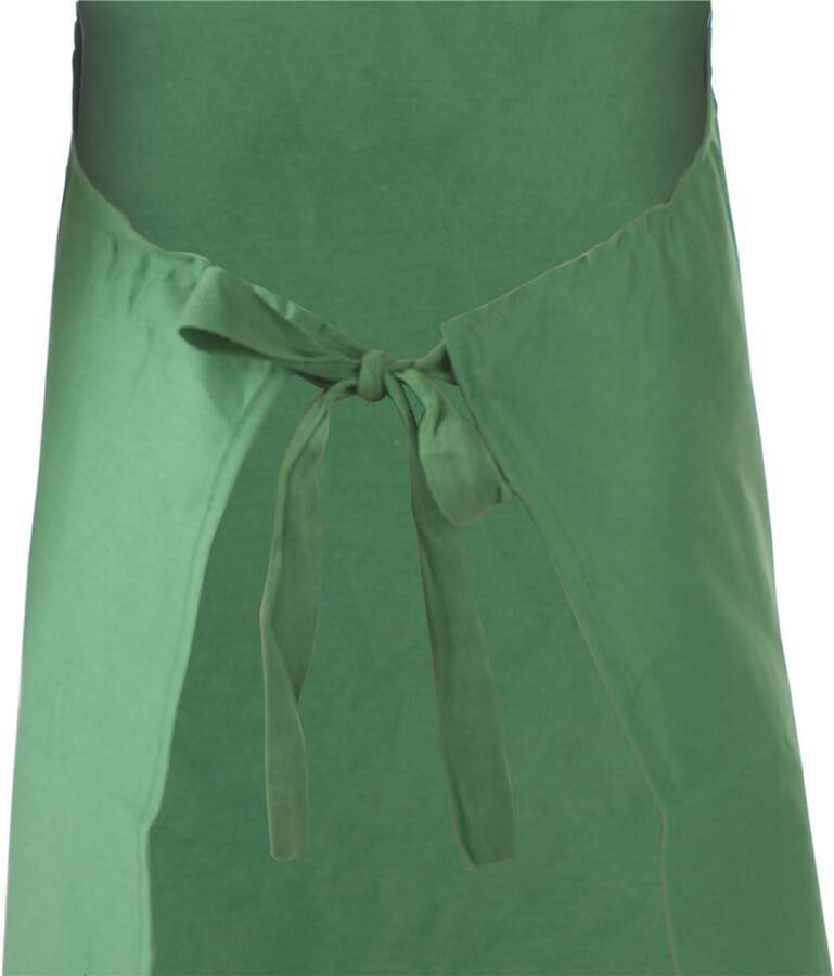 Baumwollschürze mit Brusttasche 73261010-1