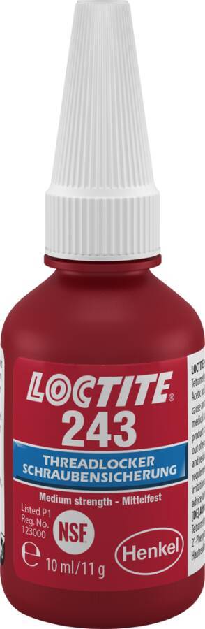 Schraubensicherung mittelfest Loctite 243 1918246 Gebindeart Flasche Inhalt 10 ml-0