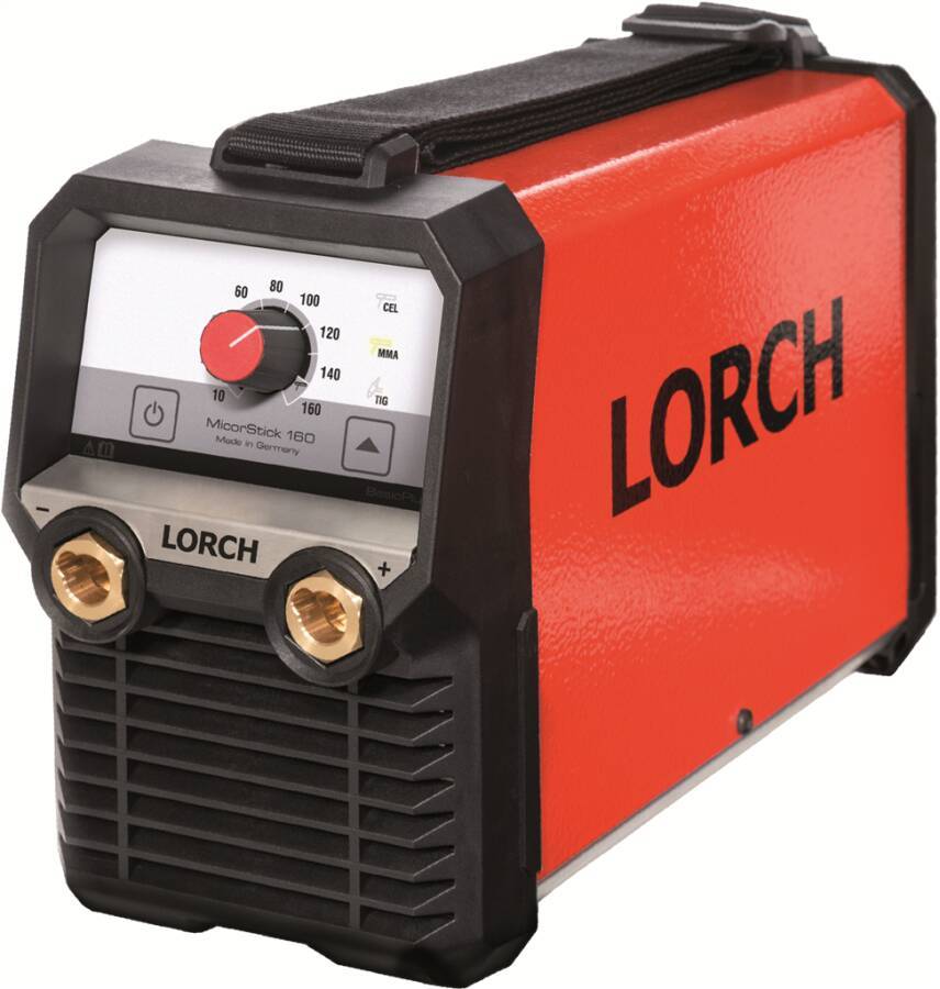 Schweißinverter MicorStick 160 BasicPlus 111.1600.0 Typ MicorStick 160 Bedienkonzept BasicPlus Elektrode 10 - 150 A WIG-1