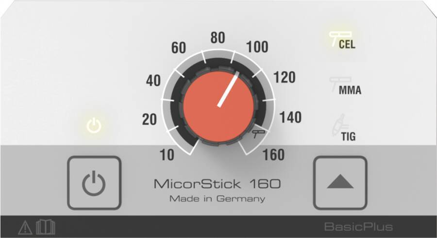 Schweißinverter MicorStick 160 BasicPlus 111.1600.0 Typ MicorStick 160 Bedienkonzept BasicPlus Elektrode 10 - 150 A WIG-2
