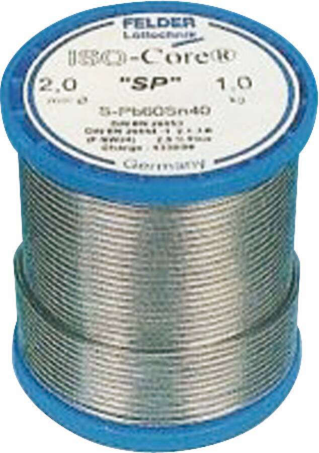 Lötdraht SP , DIN EN ISO 9453, S-Pb 60 Sn 40 8088612 Typ SP Gewicht 250 g Draht-Ø 1,5 mm-0