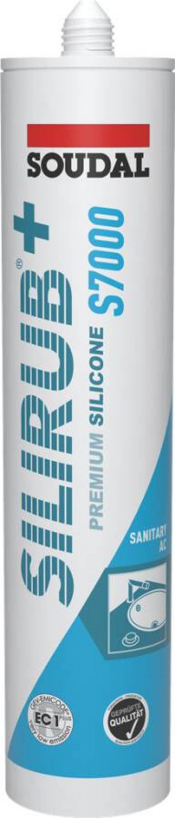 Silikon Silirub+ S7000 120966 Farbe weiß Ausführung Kartusche Inhalt 300 ml
