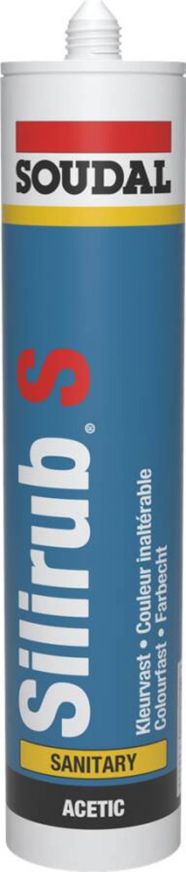 Silikon Silirub S essigvernetzend 101550 Farbe schwarz Ausführung Kartusche Inhalt 300 ml