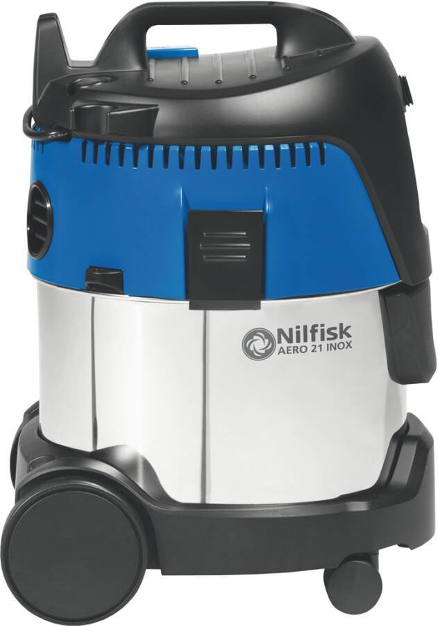 Nass- und Trockensauger AERO 21-01 PC INOX 107406602 Nennaufnahme 1250 W Behältervolumen 20 l Luftstrom 3600 l/min Unter-1