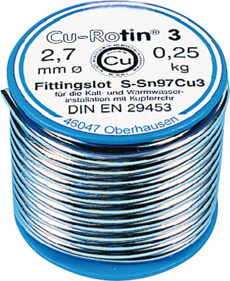 Fittingslot Cu-Rotin®3 S-Sn 97 Cu3 808573-0