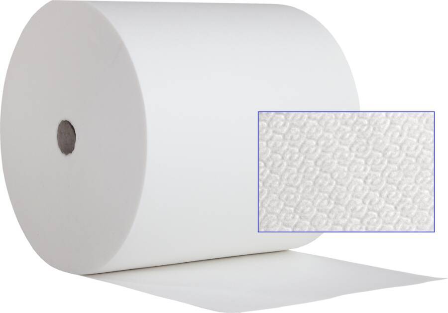 Reinigungstuch weiß Airlaid DS, Großrolle à 500 Blatt 89472-0