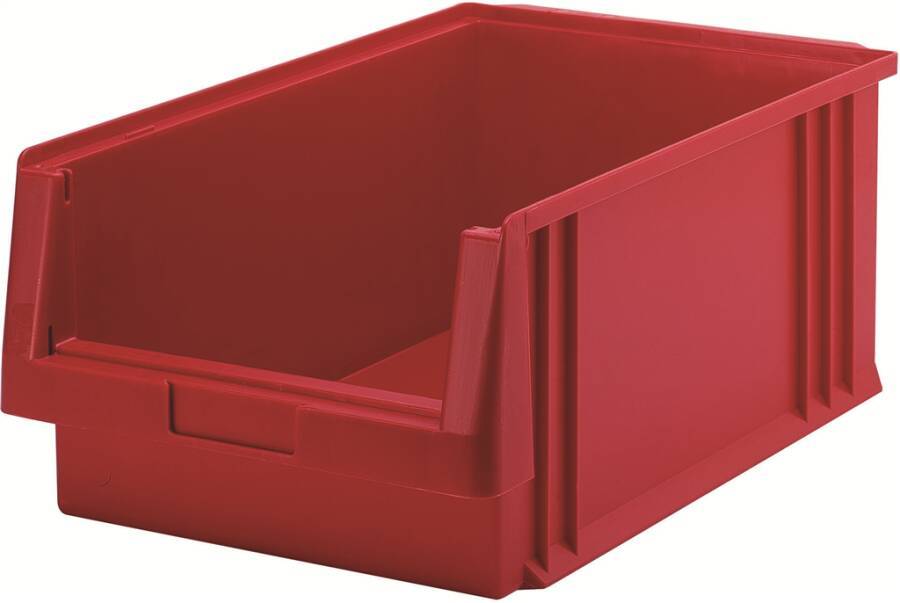 Lagersichtkästen Polypropylen 932113005 Größe 5 Farbe rot Außenmaße (LxBxH) 89 x 102 x 50 mm VE 50-0