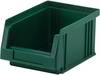 Lagersichtkästen Polypropylen 932113202 Größe 2 Farbe grün Außenmaße (LxBxH) 330 x 213 x 150 mm VE 10