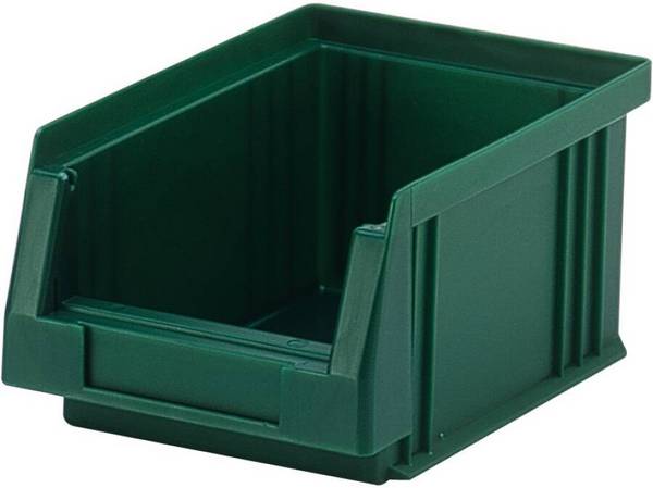 Lagersichtkästen Polypropylen 932113201 Größe 1 Farbe grün Außenmaße (LxBxH) 500 x 315 x 200 mm VE 8