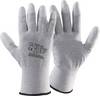 Feinstrick-Schutzhandschuh antistatisch 71063710 Größe 10 Farbe grau Trägermaterial Polyester / Karbonfaser Beschichtung