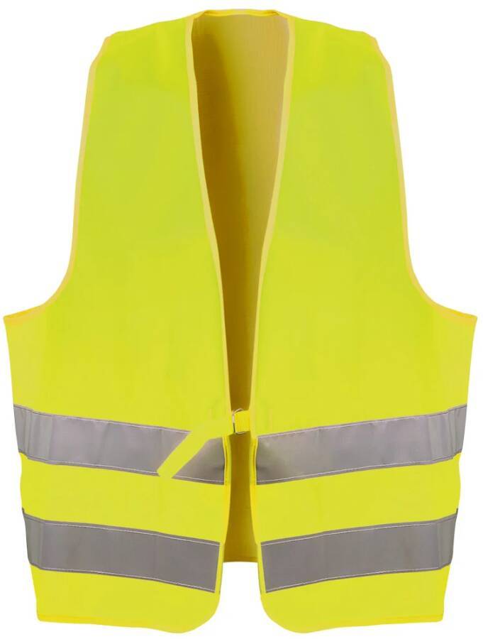 Warnschutzweste Mischgewebe Klasse 2 733131083 Größe Uni Farbe warngelb-0