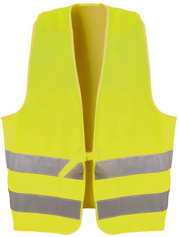 Warnschutzweste Mischgewebe Klasse 2 733131083 Größe Uni Farbe warngelb
