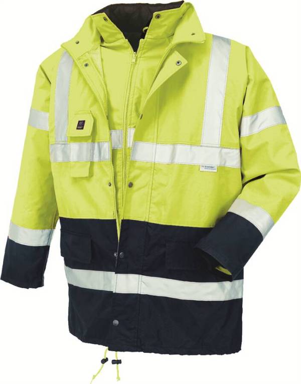 Warnschutzparka 3 in 1 Klasse 3* 4112-XL Größe XL Farbe warngelb / marine