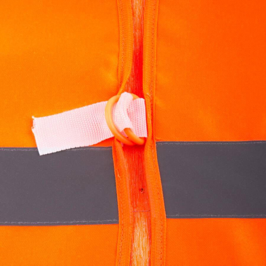 Warnschutzweste Mischgewebe Klasse 2 733131080 Größe Uni Farbe warnorange-1
