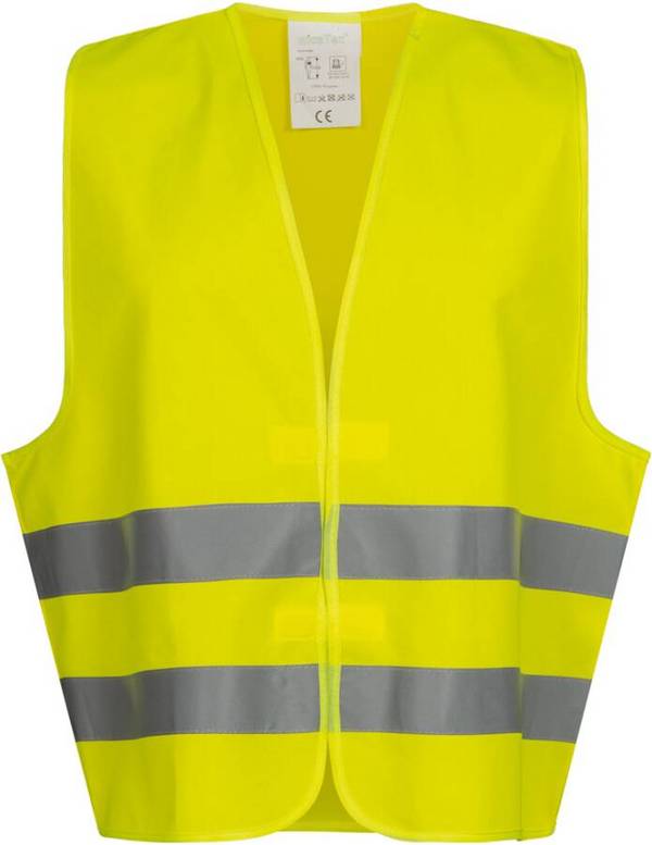 Warnschutzweste Klasse 2 733131084 Größe Uni Farbe warngelb