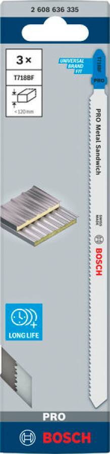 Stichsägeblatt T 718 BF Gesamt-L.180mm Zahnt.2mm BIM 3 St./Karte BOSCH-4