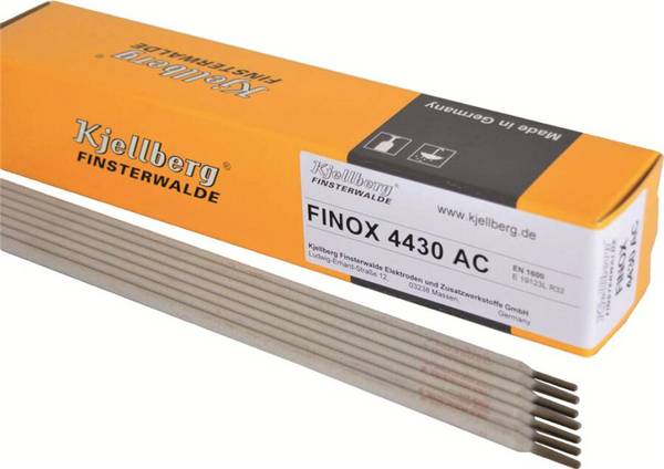 FINOX 4430 AC Normbezeichnung: DIN EN ISO 3581-A: E 19 12 3 LR 12, Werkstoffnr.: 1.4430 00.703.323 Abmessung 3,25 x 350
