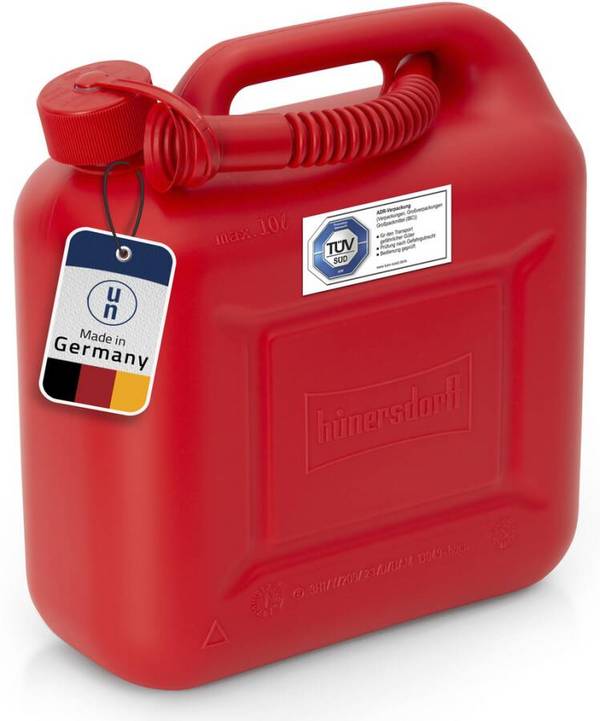 Kunststoff-Kraftstoffkanister rot 8816310 Inhalt 10 l