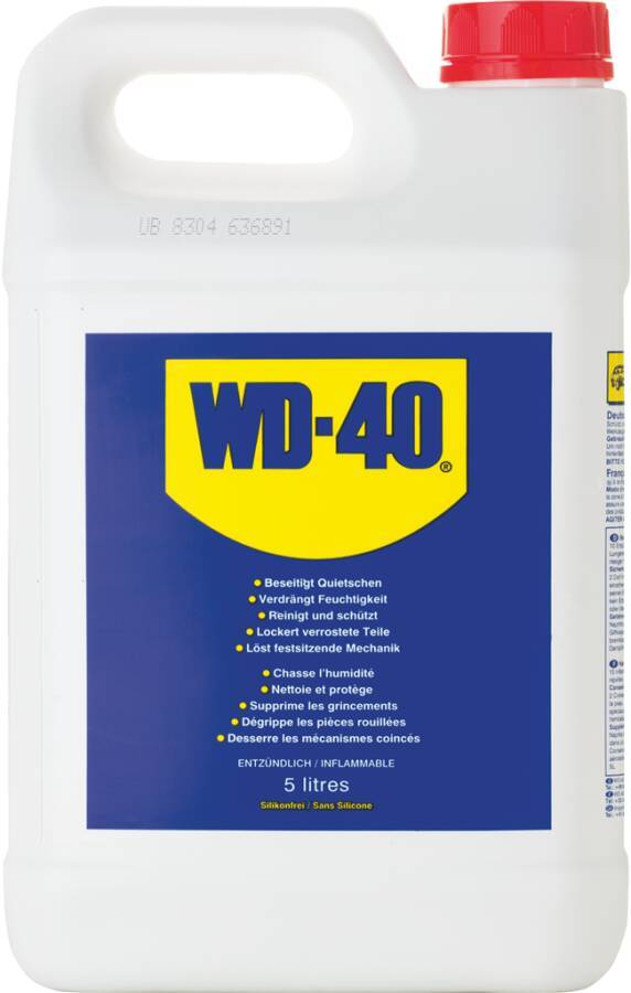 WD-40 Multifunktionsprodukt Classic 49505 Inhalt 5 l Gebindeart Kanister-0