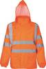 Warnschutz-Regenjacke Basic Klasse 3 7352910S Größe S Farbe warnorange
