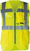 Warnweste Executive Hi-Viz Klasse 1/2 7333105XXXL Größe XXXL Farbe warngelb